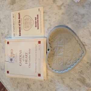 HP Gardens of the Heart pampered Chef cookie mold